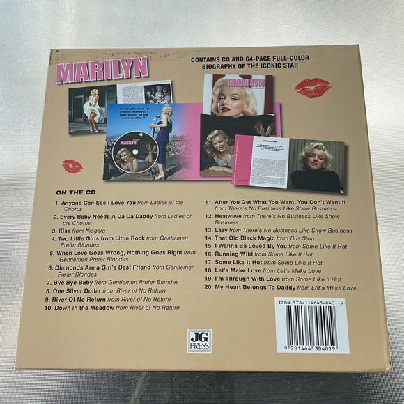 Marilyn Monroe book and CD - Picture 5 of 7